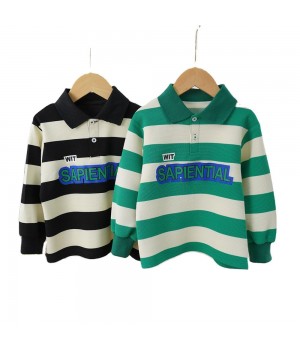 2024 Children kids clothing short sleeved polo cotton t-shirt and shorts summer little boys clothing