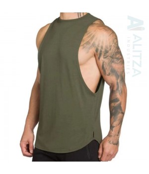 Gym Sleeveless Workout Gym Wear Clothes Quick Dry Men's Vest Compression Fitness High Quality Men High Street Knitted 3D Pattern