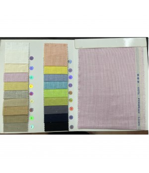 High Quality 100% Linen Women's Quick-Dry Breathable Dress Tear-Resistant Woven Check Printed Grid Stock Fabric Upholstery Sofa