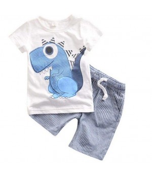 Hot Sale Boys Clothing Children Summer Boys Clothes Cartoon Kids Boy Clothing Set T-shit+Pants Cotton