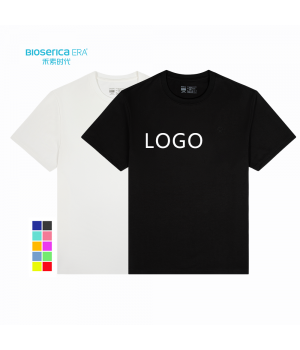 Bioserica Era Custom T-shirt Antibacterial Essential T Shirt Heavy Cotton T-shirts Custom