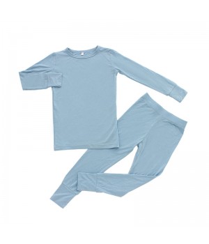 Wholesale newborn kids clothing spring toddle viscose pajamas long sleeve baby boys clothes sets