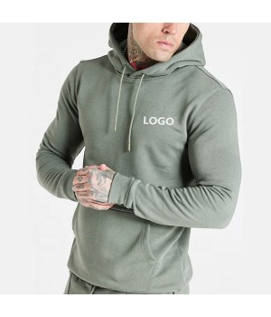 Custom High Quality Men Add Logo Clothing Printing Embroidery Heavyweight Soft Cotton Plain Pullover Hoodies Sweatshirts