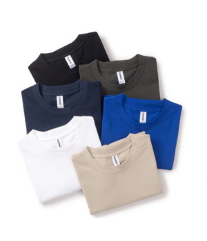 260GSM 100%cotton fabric Custom own design men's clothe causal wear breathable digital puff printing men's T-shirts