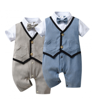Boy Clothes Children Suits 2Pcs/Set Kids Business Suit Shirt+ Pants Set For Boys For Formal Party Boy Sets