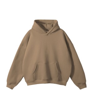 Customized Oversized 100% Cotton Blank Wool Printed Logo Men's Hoodies and Sweatshirts