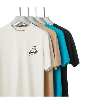170-210grams High Elasticity Personalized Normal Oversized Plain T Shirt With Logo Custom Pattern T Shirt For Men