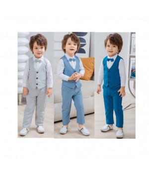 Gentleman Kids Clothes Wedding Party Boys Sets 2023 Boy Wear