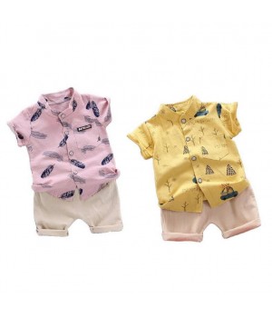 wholesale children's clothes 2 year boys summer clothes baby boy clothes