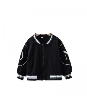 Winter New Style Sewn Thickened Jacket Boys' Baseball Jersey Boys' Cotton Jacket Girls' Baseball Jersey