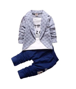 Cotton Formal Suits for 2-Year-Old Boys - Spring Season, True Size, Color Options
