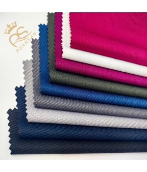 NS TERRY JACQUARD POPULAR 4WAY SPANDEX Heavyweight Heavweight Polyester Woven Fabric with Plain Pattern Coating for Shirts Coats