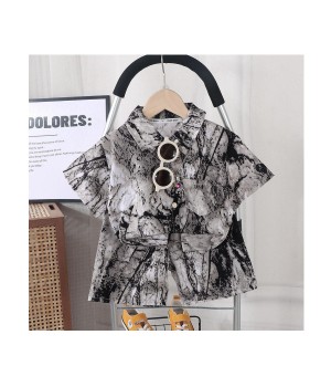 2-9 Year Infant Baby Cloths Set Kids Clothing Sets 2024 Shirt Tops Shorts Set Toddler Boys Summer Clothing
