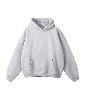 custom logo hoodies unisex high quality anti-shrink heavyweight oversize stringless hoodie cotton fleece men's hoodies