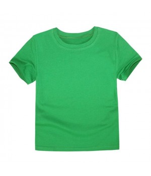 Kids Clothes Casual Kids T shirt Customized Fabric Plain clothes For Boys