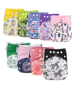 Hot Selling Newborn Washable Reusable Cloth Diaper Baby For Boys And Girls Comfortable Baby Cloth Diaper