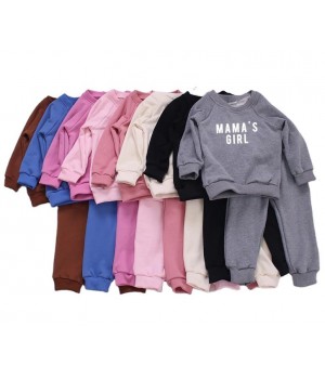 High Quality 2 Piece Sets Kids Hoodies Hot Sale Baby Clothing Kids Set Wholesale Kids Clothes Jogger Set